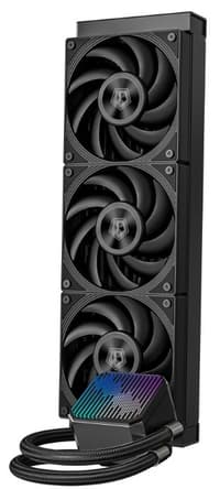 Кулер для процессора водяной 350W S_MULTI 4pin PWM 3x12cm Fan ARGB DX360 MAX Black ID-COOLING - фото 5