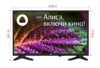 Телевизор LCD 28" HD Ya`OS SMART 28H550T LEFF - фото 5