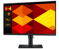 Монитор Samsung 24" S24D400GAI, 16:9, IPS, FHD, 5ms, 250cd, 100Hz, HDMI, DP, USB, HAS - фото 3