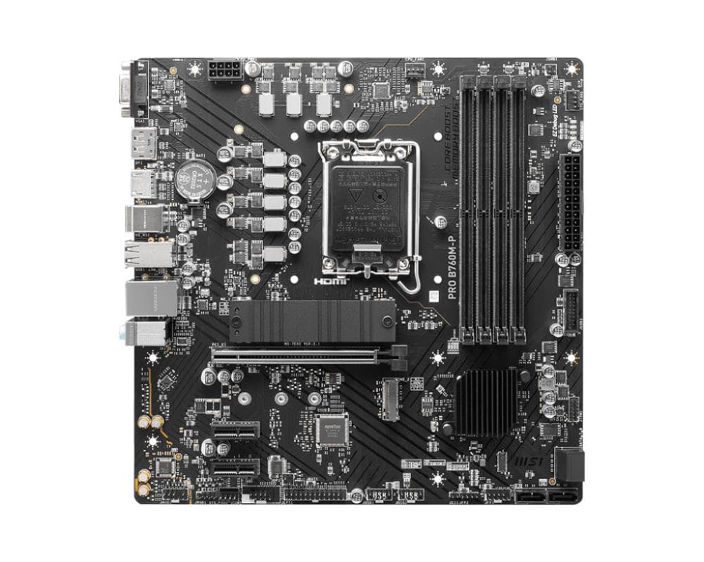 Материнская плата B760 S1700 MATX PRO B760M-P MSI
