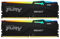 Модуль памяти DIMM 64GB (32GBх2) DDR5-5600 RGB KF556C40BB2AK2-64 KINGSTON