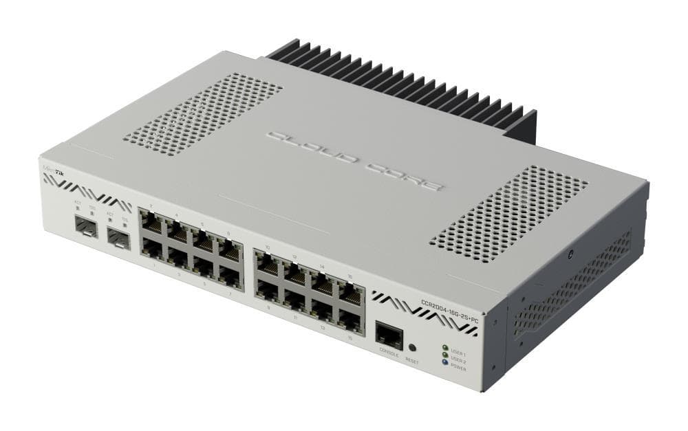 Маршрутизатор 1000M 16PORT CCR2004-16G-2S+PC MIKROTIK
