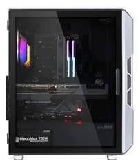 Корпус MIDITOWER ATX W/O PSU 4xFan RGB черный с окном I3 NEO BLACK ZALMAN - фото 5