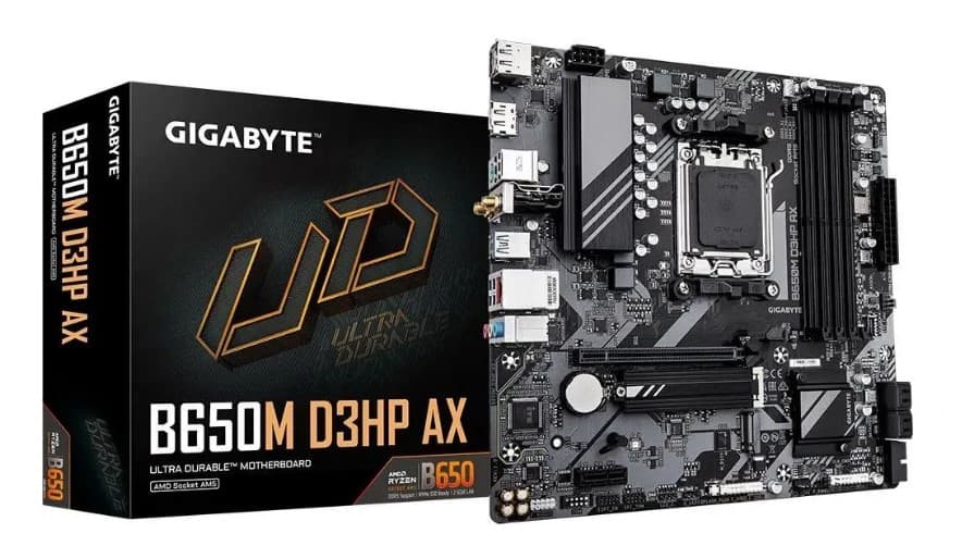 Материнская плата AMD B650 SAM5 ATX B650M D3HP AX 1.3 GIGABYTE