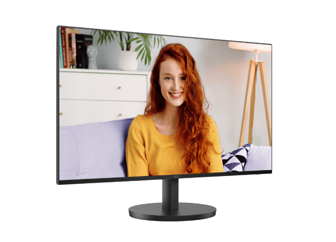 Монитор AOC 23,8" 24B3HA2, 16:9, IPS, FHD, 4ms, 250cd, 100Hz, VGA, HDMI, SPK