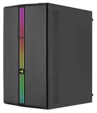 Корпус MINITOWER Micro-ATX,Mini-ITX W/PSU 3х12cm fan RGB(1 предустановлен) черный с окном EVO Mini-G-BK-v1 4711099472352 AEROCOOL - фото 2