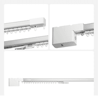 Умный карниз для штор Яндекс, длина 2,4-4,5м, работает с Алисой, Zigbee, YNDX-00592 - фото 2