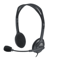 Гарнитура STEREO H111 GREY 981-000593 LOGITECH - фото 2