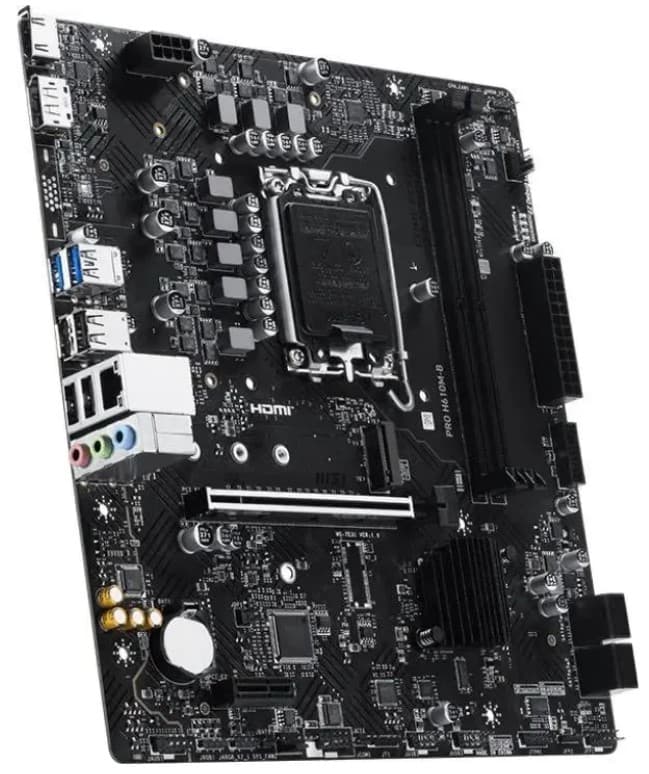 Материнская плата H610 S1700 MATX PRO H610M-B MSI
