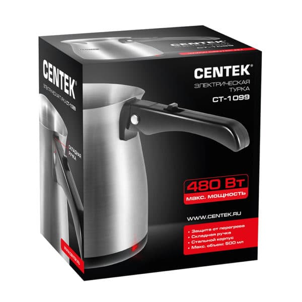Электрическая турка CT-1099 SS Centek