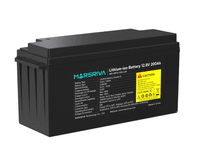 LiFePO4 Батарея MR-LBP12-200-LAR, 12.8В/200Ач, Класс А, 2.56кВт*ч, 6000 циклов MARSRIVA - фото 2