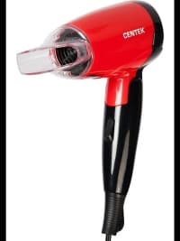 Фен Centek CT-2230 фиолетовый/белый, 1200 Вт, компактный - фото 1