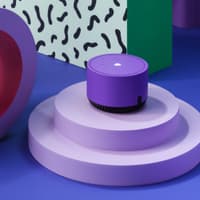 Домашняя мультимедийная платформа `Яндекс.Станция Лайт` Цвет: ультрафиолет. (YNDX00025PMM) - фото 1