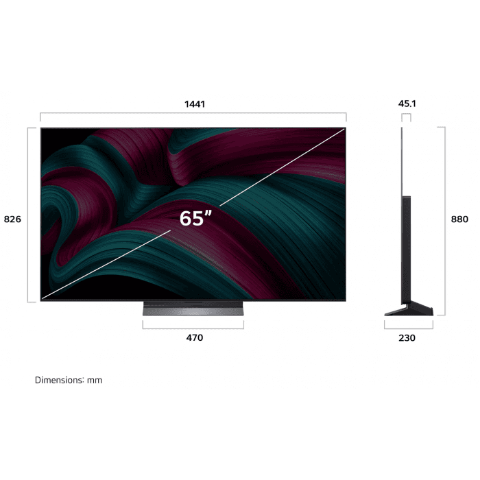 Телевизор OLED 65" 4K OLED65C5RLA.ARUG LG