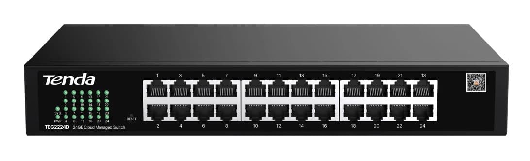 Коммутатор 24GE облачный управляемый TEG2224D TENDA