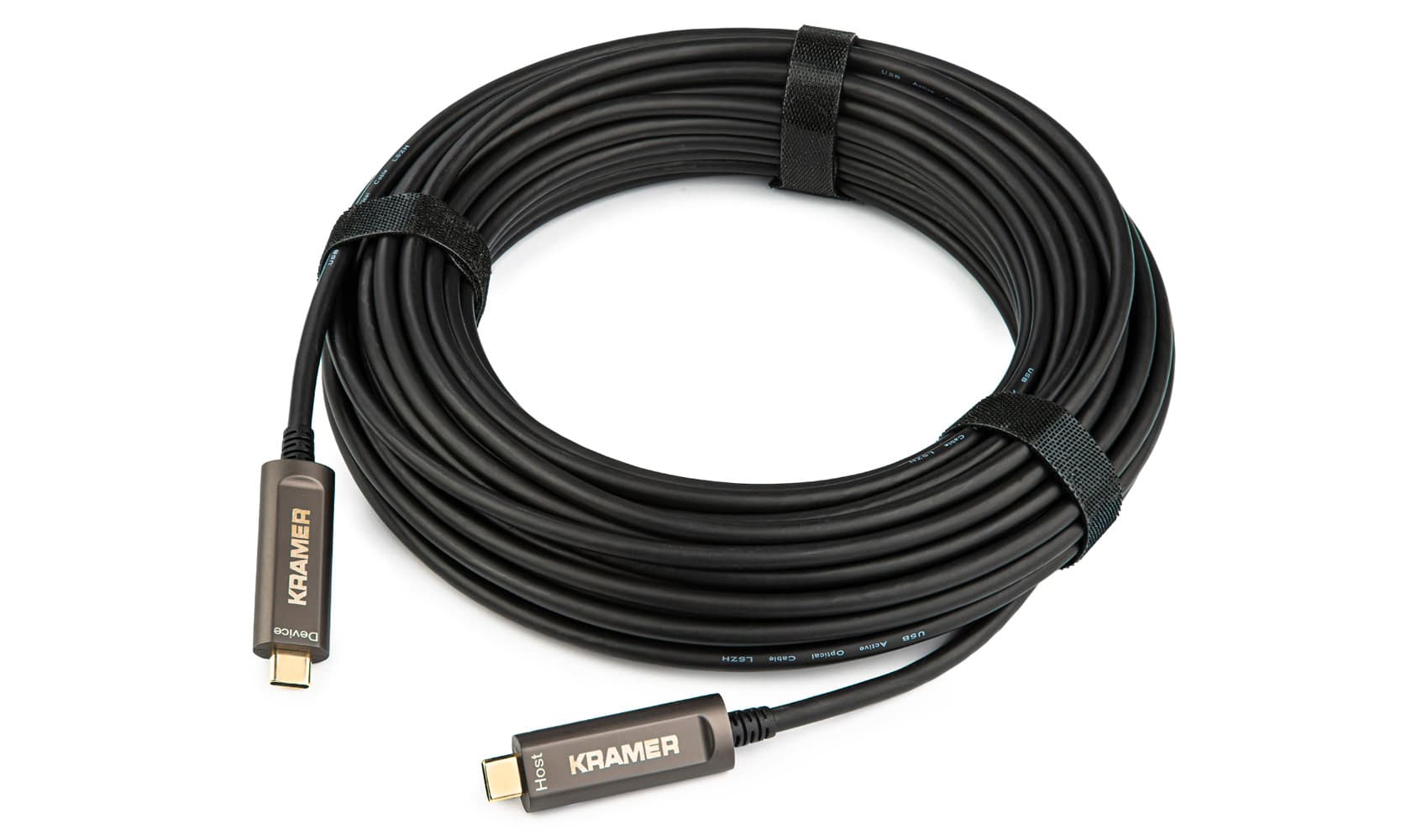 Активный гибридный кабель [97-04300015] Kramer Electronics [CLS-AOCU31/CC-15] USB-C 3.1 вилка- USB-C 3.1 вилка, 4,6 м