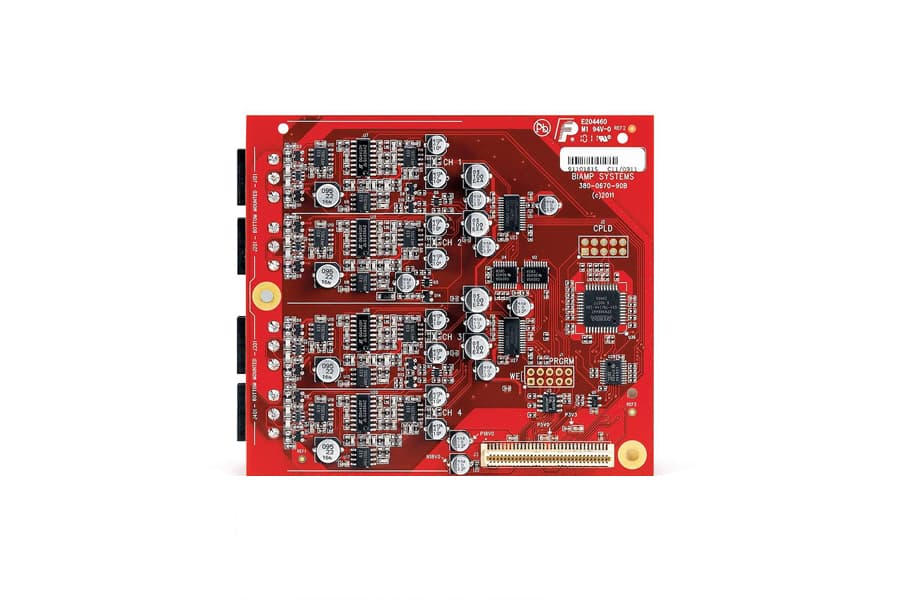 Интерфейсная карта BIAMP [TesiraEOC-4CK] Tesira 4 channel mic/line output card for the EX-MOD (Card Kit)