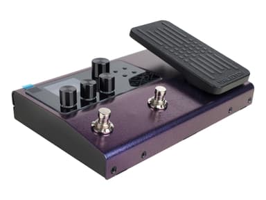 Напольный процессор эффектов Valeton [GP-100VT] 45 усилителей, 40 кабинетов, 50+ эффектов, до 9 эффектов одновременно, поддержка IR импульсов гитарных кабинетов, встроенный USB-аудиоинтерфейс, программа - эдитор для ПК. Цвет: фиолетовый