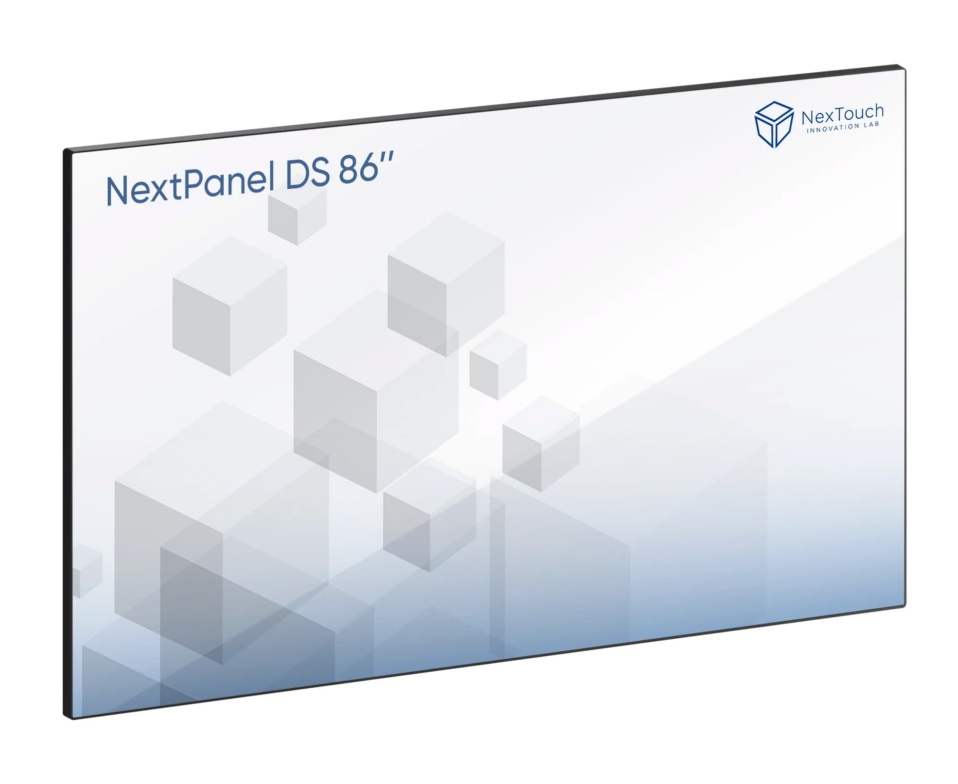 Профессиональный дисплей NextPanel DS 86 Профессиональный дисплей NextPanel DS 86", 4К (3840x2160), 16:9, 60 Гц, 700 кд/м2, 4000:1, 1,07 млрд цветов, защитное стекло (закаленное, антибликовое), рамка 10мм, акустика 2х15 Вт. Режим работы 24x7