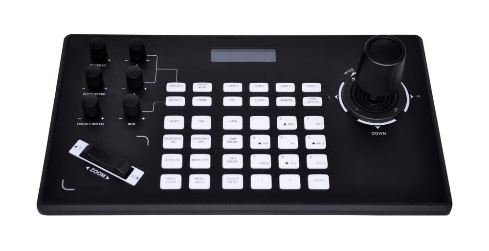 Пульт управления PTZ камерами [iControl J10] Infobit RS422/RS485, RS232, сетевой, USB2.0