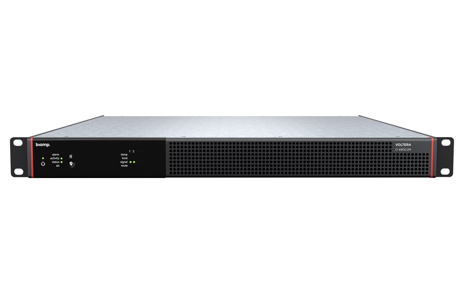 Усилитель Biamp [Voltera D 4800.2M] двухканальный, DSP and Amplified Loudspeaker Controller - 2 channels sharing 4800W with Dante & AVB