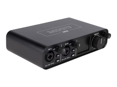 Аудиоинтерфейс USB [3120/3121] Motu [M2] АЦП/ЦАП: 24 бит/192 кГц, ЦАП ESS Sabre32 Ultra, 120 дБ, THD+N: -110 дБ, 2xCombo XLR/TRS микр./инстр. Входа / 2xRCA выхода, 2x1/4" TRS Jack выхода, 1/4" TRS Jack выход для наушников, MIDI вход/выход, USB-C