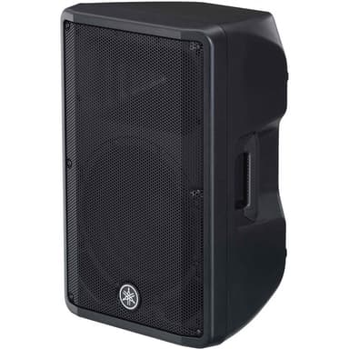 Акустическая система Yamaha [DBR12] активная. 12"НЧ, 2"ВЧ. 52Гц 20кГц. 1000 Вт. H x V: 90°х60°. Макс. SPL: 131dB SPL. Вх.1: Combo x1, Вх.2: Combo x 1 + 2RCA, OUTPUT: XLR3-32 x 1 (CH1 проходной или CH1+CH2 Mix). Гнездо 35мм. Цвет: чёрный.