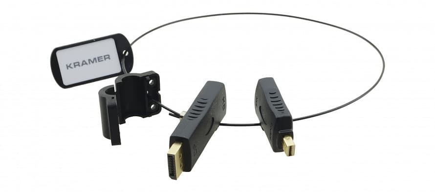 Комплект переходников [99-9191023] Kramer Electronics [AD-RING-3] на общем кольце, включает переходники DisplayPort (вилка) на HDMI (розетка); Mini DisplayPort (вилка) на HDMI (розетка); Mini HDMI typeC (вилка) на HDMI (розетка)