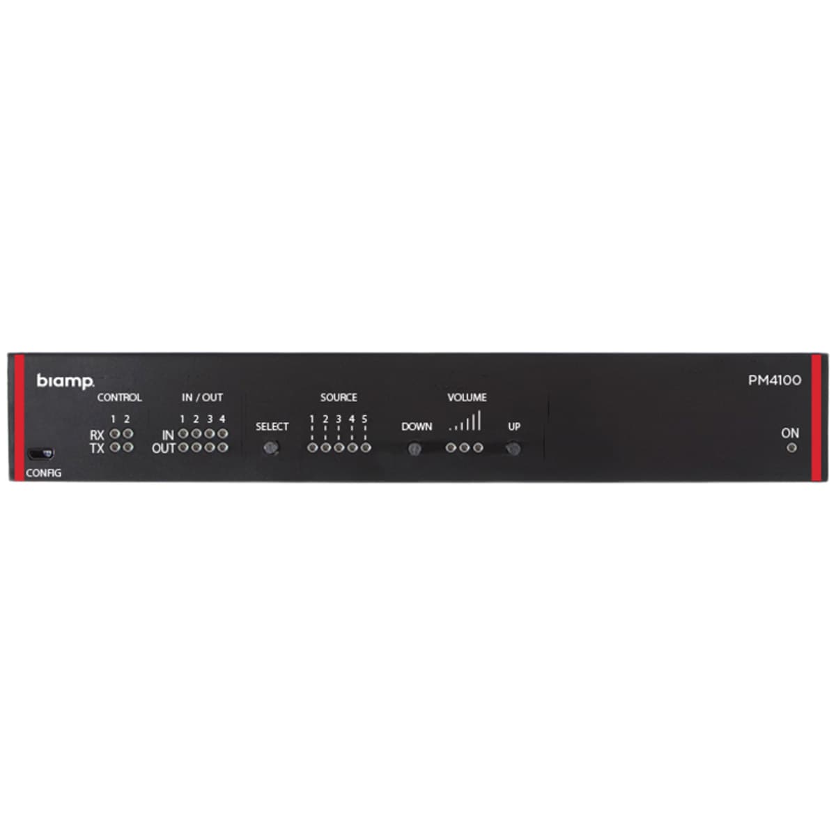 Предусилитель BIAMP [PM4100] (APART) 4 входа, RS-232, питание PoE или 12VDC