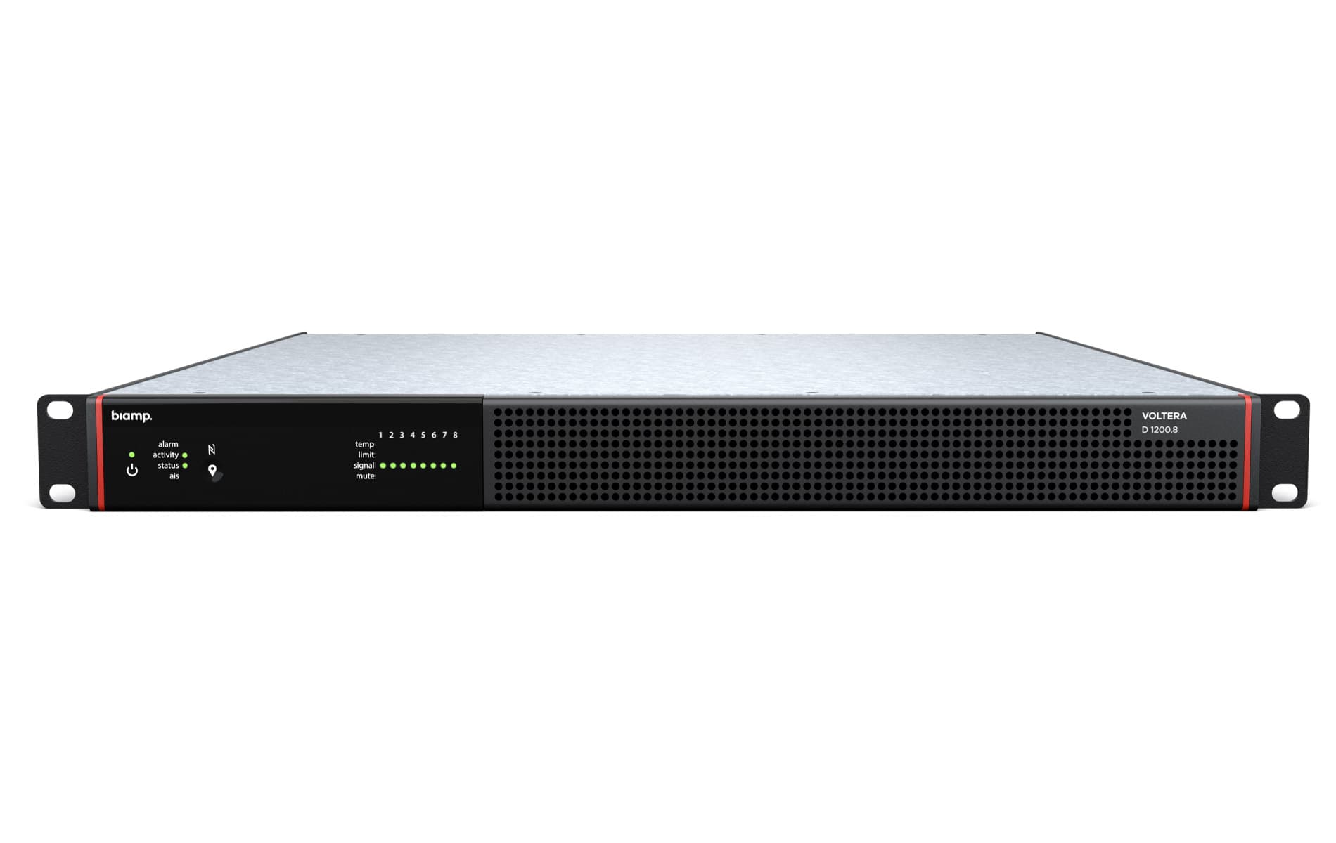 Усилитель Biamp [Voltera D 1200.8] восьмиканальный, 8-channel Amplified Loudspeaker Controller, 1200 watt total power