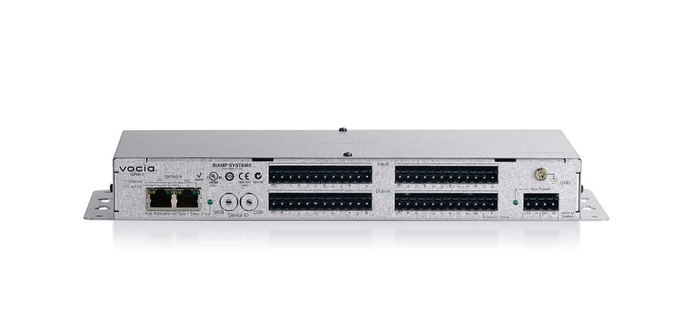 Аудиопроцессор BIAMP [VOCIAGPIO-1] Vocia General Purpose Input/Output Device. I/O Slave for LSI-16e or for stand-alone logic I/O use. (EN54-16 certified)