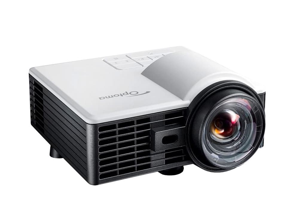 Проектор Optoma [ML1050STi] DLP; LED (до 20000 ч);1000 Lm / 535 ANSI Lm; WXGA (1280х800); 20000:1; автофокус;HDMI 1,4b x1; microSD card reader (до 32 ГБ); USB-A reader x1; AudioOut 3.5mm; 2W; 29/22dB; 0.4 кг.; сумка (E9PP7MC01EZ1)