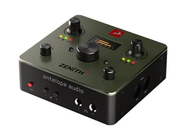 Аудиоинтерфейс Antelope Audio [Zenith 2] 32 бит/192 кГц, 2 линейных/инструментальных/микрофонных входа +48В с комбинированными XLR/Jack 6,3, 2 линейных выхода Jack 6,3 TRS, выхода для наушников, MIDI вход/выход, DSP, TYPE-C