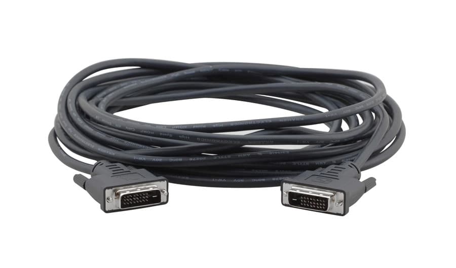 Кабель DVI-D Dual link [94-10101025] Kramer Electronics [CLS-DM/DM-25] DVI-D Dual link (Вилка - Вилка) (малодымный, без галогеноводородов), 7.6 м