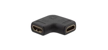 Адаптер [99-9797211] Kramer Electronics [AD-HF/HF/RA-FLAT] для цифровых интерфейсов HDMI розетка на HDMI розетку (плоский угловой)