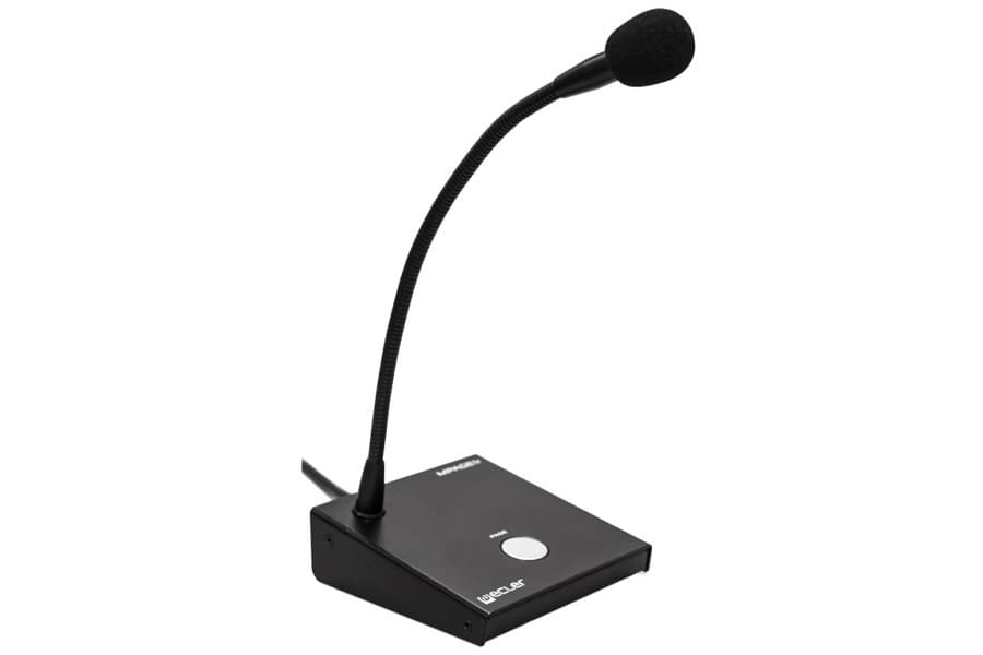 Пейджинговая станция ECLER [MPAGE1/MPAGE1R] настольная, на 1 зону, аналоговая. Используется с сериями SAM, COMPACT, MIMO88, HMA, DAM614