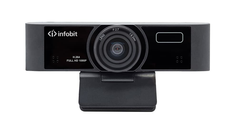 HD камера Infobit [iCam 30], с 110° FOV, ePTZ, микрофон с функцией формирования луча.