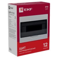 Щит распред. EKF pb40-n-12 навесной ЩРН-П-12 IP41 EKF PROxima - фото 4