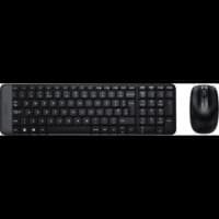 Клавиатура + мышь Logitech MK220 клав:черный мышь:черный USB беспроводная (920-003161) - фото 1