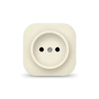Розетка 1-м ОП 10А IP20 без заземл. сл. кость IONICH 1431 - фото 1