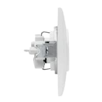 Розетка 1-м СП Валенсия 16А IP20 с заземл. защ. шторки бел. PROxima EKF EWR16-028-10 - фото 5
