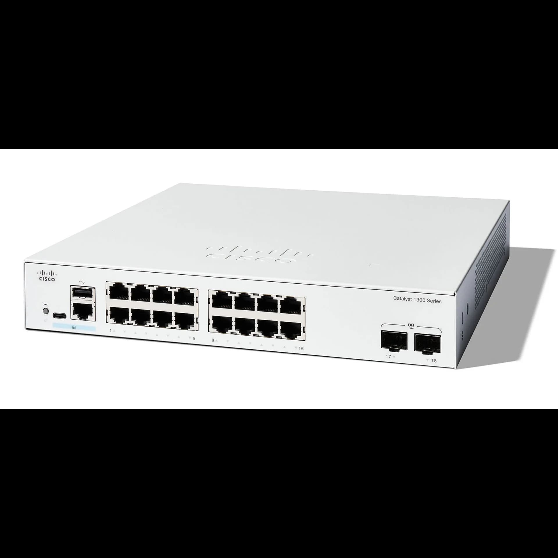 Коммутатор Cisco Catalyst C1300-16T-2G