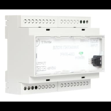 Блок питания TFortis PWR-48D для коммутатора SWD-1 с креплением на DIN-рейку