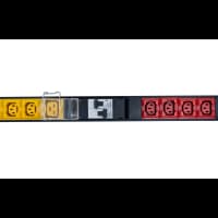 Блок электрических розеток на 18хIEC320 C13 и 6хIEC320 C19, шнур питания 3 м 5x6мм2 с вилкой IEC 60309 32A 3P+N+E (IP44) 1682.5х50.0х44.4мм - фото 1
