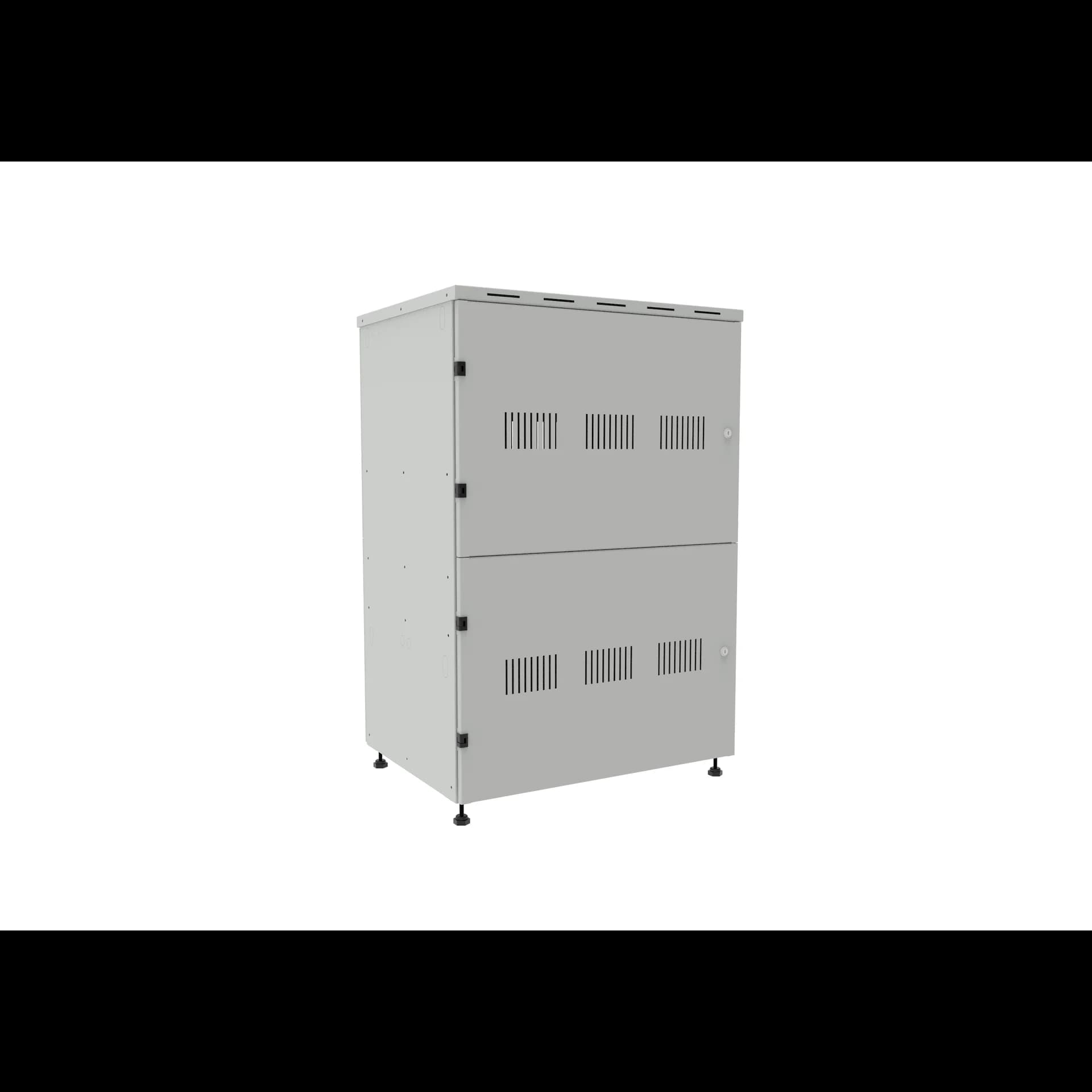 Аккумуляторный шкаф 2 полки, с отсеком для ИБП, 1132х786х597мм (SNR-UPS-BCT-127906-2)