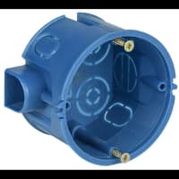 Коробка установочная С3 d68x45 для твердых стен (с саморезами и стык. узлами) IEK UKT10-068-045-000- - фото 2