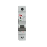 Выключатель автоматический модульный 1п C 16А 10кА AV-10 AVERES EKF mcb10-1-16C-av - фото 2