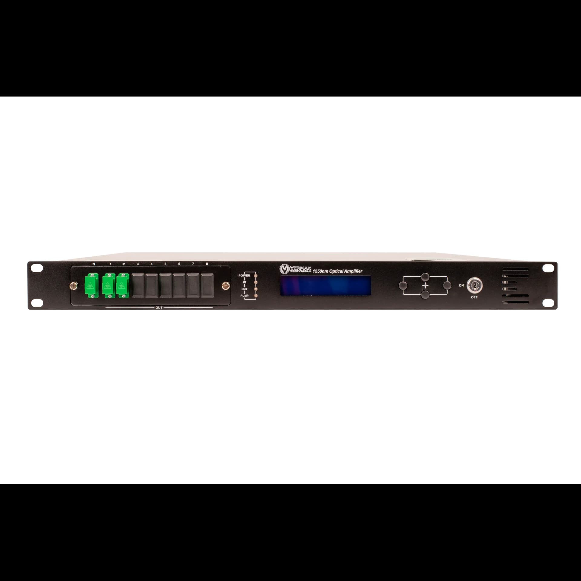 Оптический усилитель VERMAX для сетей КТВ 2*19dBm