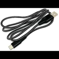 Кабель универсальный (USB - USB Type C) (черный, 1м) - фото 1