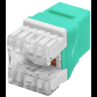 Модуль Keystone Jack SNR, неэкранированный, cat.6, горизонтальная заделка, упаковка 6шт. - фото 1